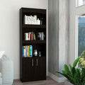 Shell Beach 1-Drawer 3-Shelf Bookcase Wenge