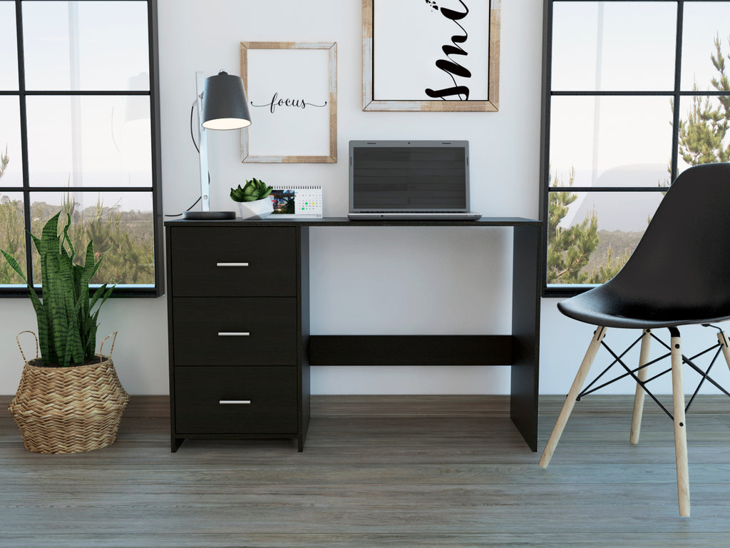 3-Drawer Writing Desk Wenge