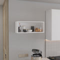 Wally 30' Wide x 12'H Open Wall Cabinet, Wall Shelf, Storage Cabinet, Cube Shelf Bedroom, Office, Living Room, Garage