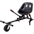 Hoverboard Seat Attachment Go-Kart,Fits 6.5' 8'10' Hoverboards, Heavy Duty Dual Shock Absorber,Sturdy Adjustable Off-Road Frame,Hover Cart for Family Fun,not include Hoverboard,Black