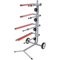 Global Mobile Tree Style Masking Paper Machine Station, Stand Holds Multiple Rolls