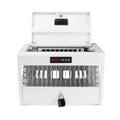 16 Bay Charging Cabinet for Laptop, Chromebook, Locking Charging Station-White