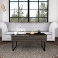 Westover Rectangle Lift Top  Coffee Table Carbon Espresso and Onyx