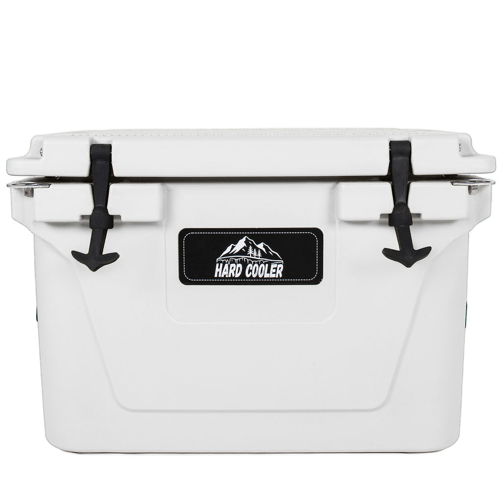 50 Quart White Cooler, Ultra-Light Insulated Ice Chest – Heavy-Duty Hard Shell Cooler with 6-Day Ice Retention for Camping, Tailgating, Job Site & Outdoor Adventures