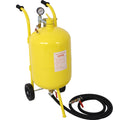 10Gal Pot Sandblaster, 125 Psi Pressure Sand Blasting Complete Kit for Paint, Stain, Rust Removal and Special Surface Treatment of Material