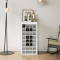 WHITE color modular 32  wine bar cabinet Buffet Cabinet