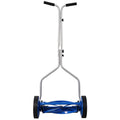14in Push Lawn Mower, Push Reel Lawn Mower, Blue Color