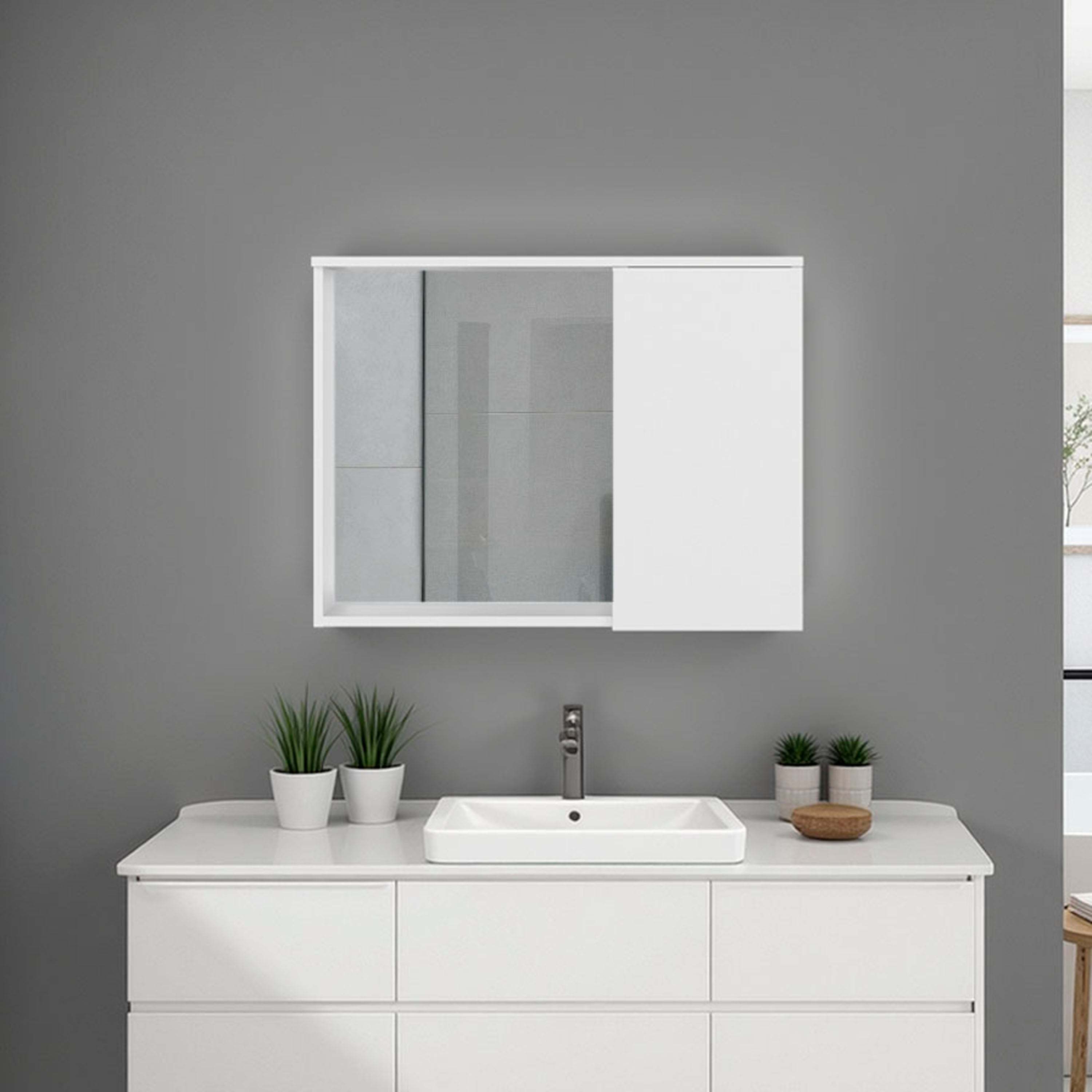 White Wall Medicine Cabinet