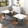 Dining Table , 106.3 in  Large Extendable Kitchen Table