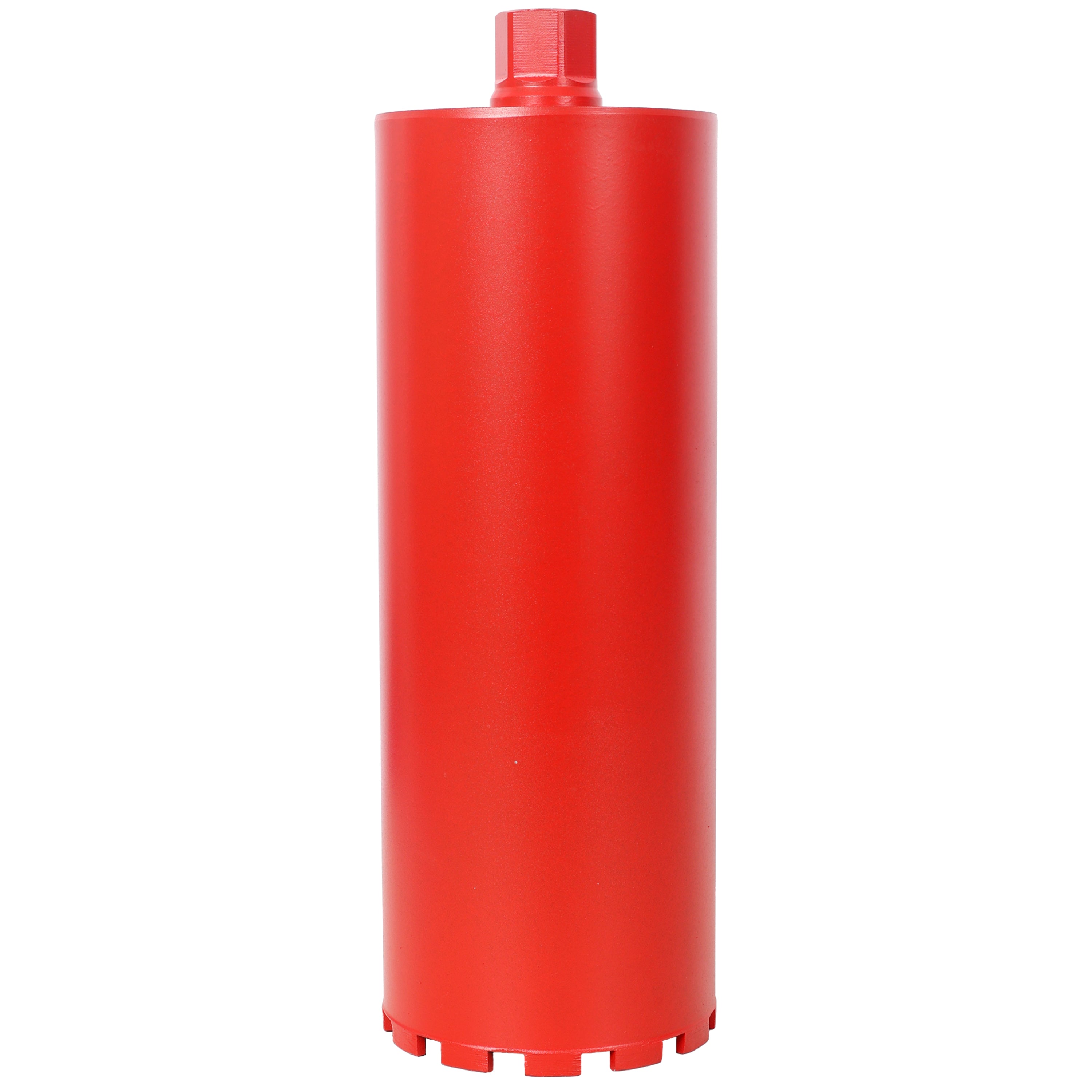 6 Inch Diamond Core Drill Bits,1-1/4'-7 Thread Diamond Core Bit for Cured Concrete with Rebar, Hard Masonry, Brick Block, Stucco, Stone,Flat