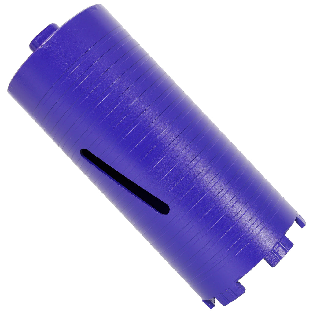 3-1/2inch Diamond Dry Core Drill Bit, Upgraded Welded Core Bits for Concrete with Rebar, Masonry, Brick, Mortar – 5/8'-11 Thread,turbo