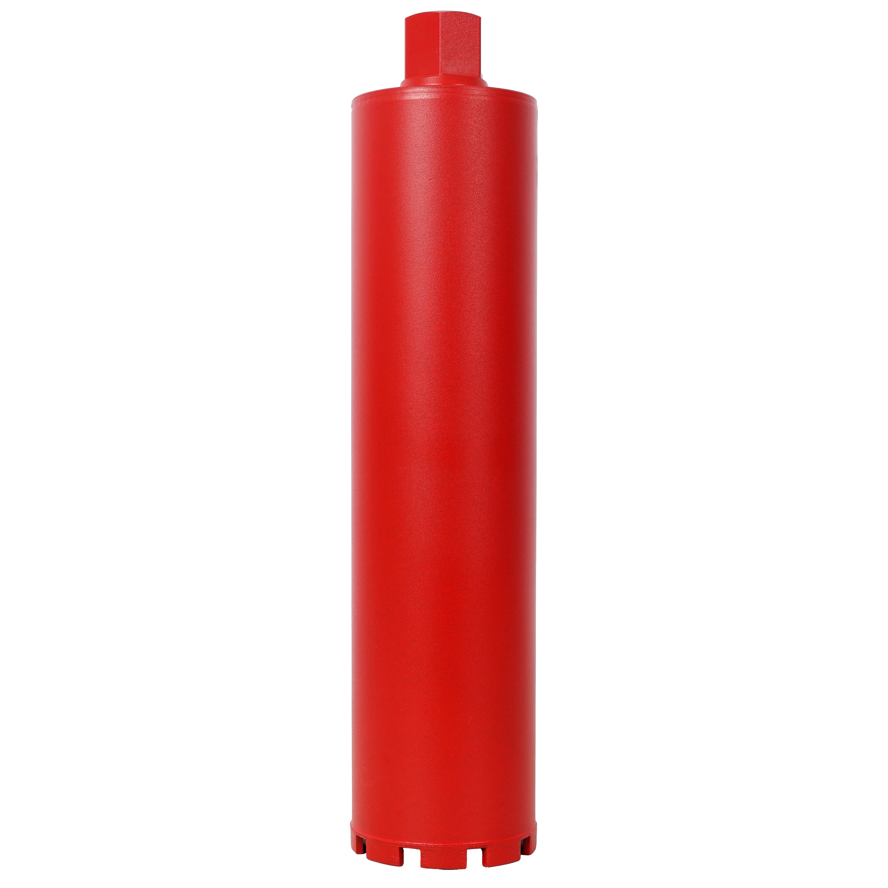 4 Inch Diamond Core Drill Bits,1-1/4'-7 Thread Diamond Core Bit for Cured Concrete with Rebar, Hard Masonry, Brick Block, Stucco, Stone,Flat
