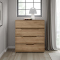Natural Oak Dresser with 4-Drawer