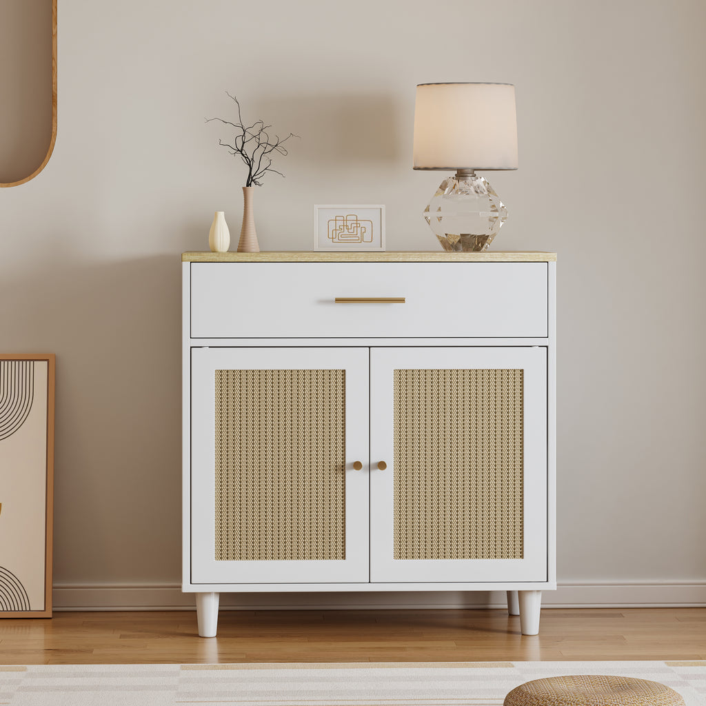 Cat Litter Box Enclosure with Scratch Pad, Hidden Litter Box Furniture, Wooden Pet House Sideboard, Storage Cabinet, Fit Most Cat and Litter Box, for Living Room Office