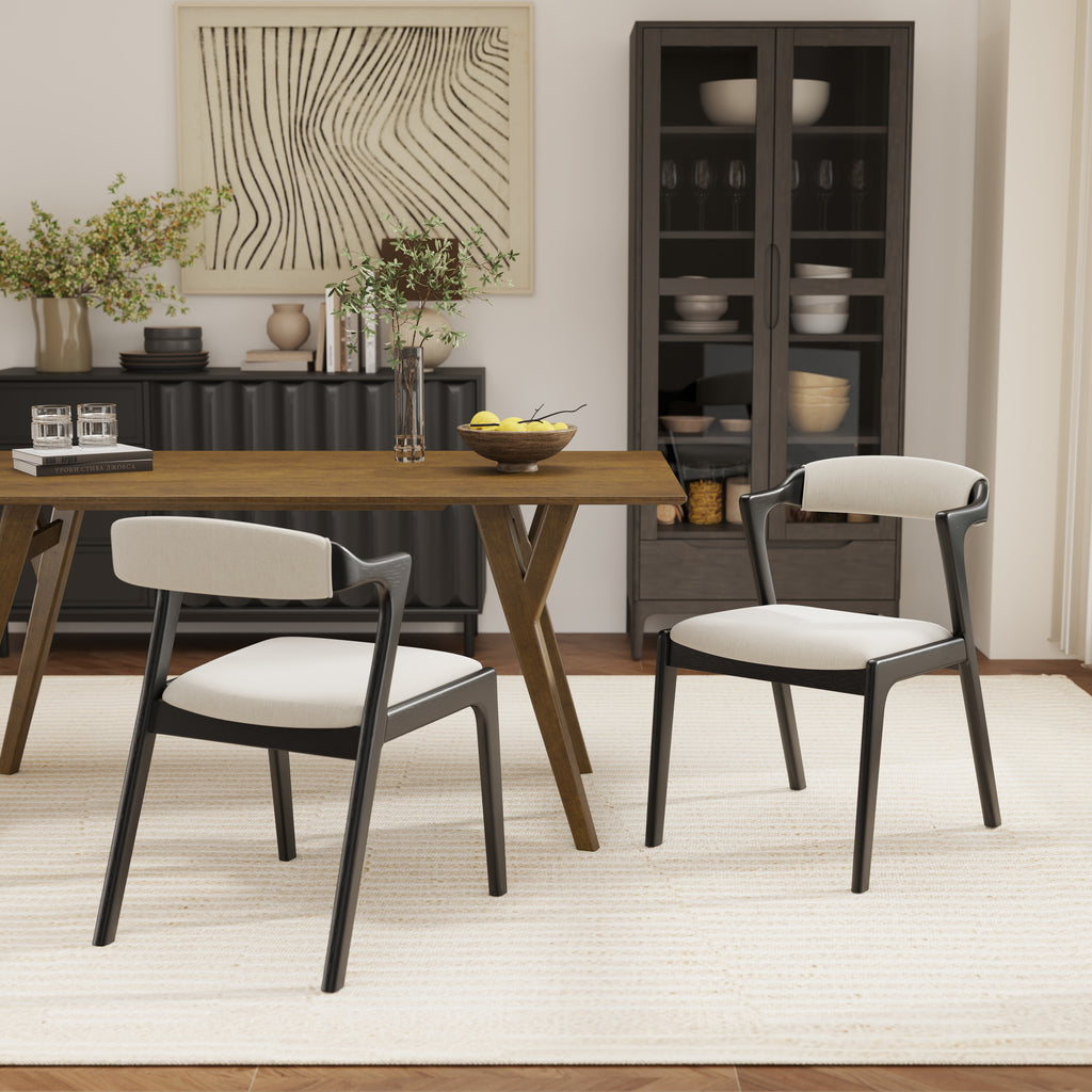 Lavin Upholstered Dining Chairs, Set of 2