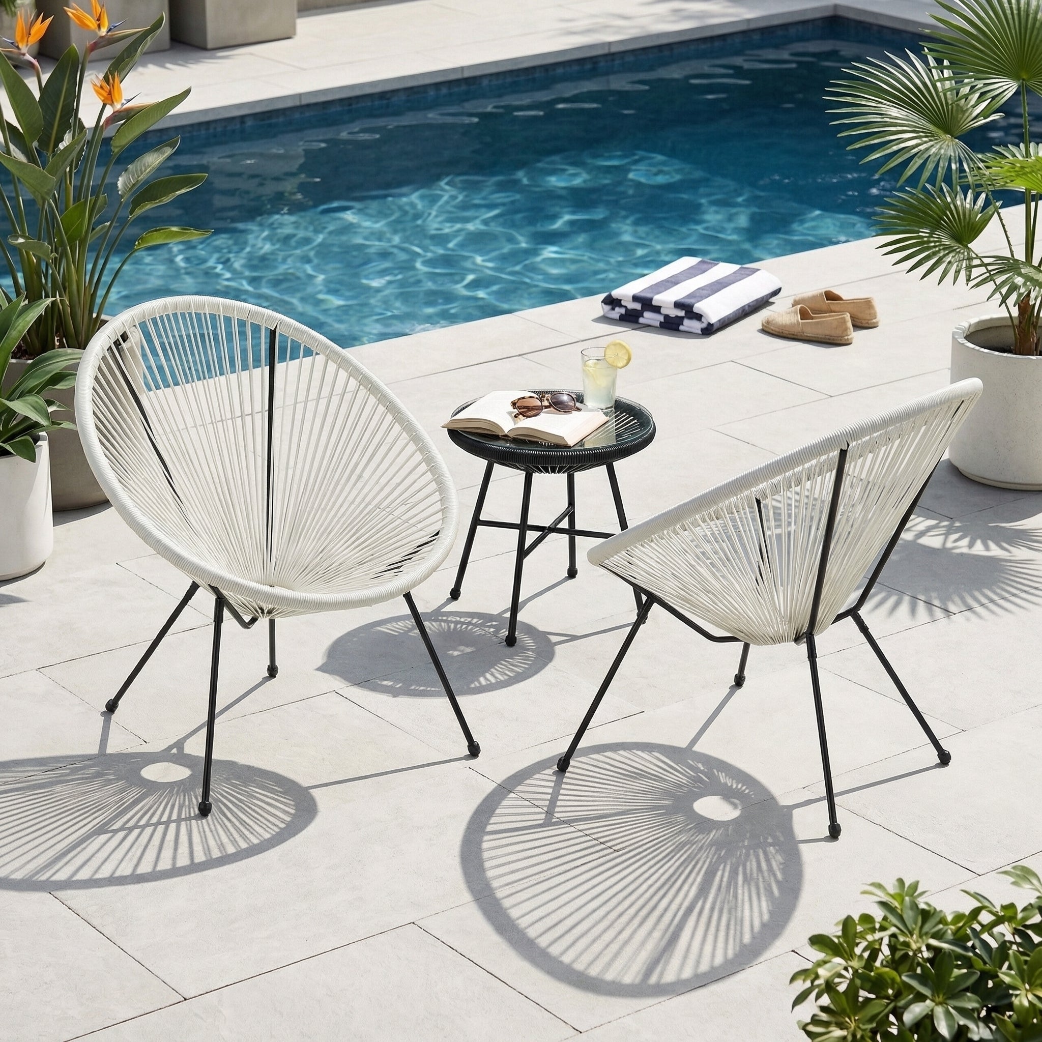 ANSON  CHAIR (SET OF 2) - WHITE