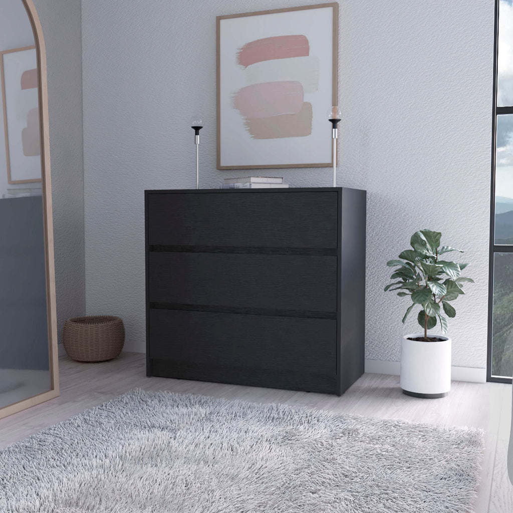 Wenge 3-Drawer Dresser