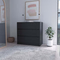 Wenge 3-Drawer Dresser