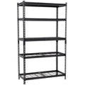 5-Tier Storage Shelves, Heavy-Duty Garage Shelving, Adjustable Shelving Unit, Steel Shelf, Boltless Assembly, for Garage, Shed, 2,250 lb Load,  36''W x 18''D x 72''H Inches, Black