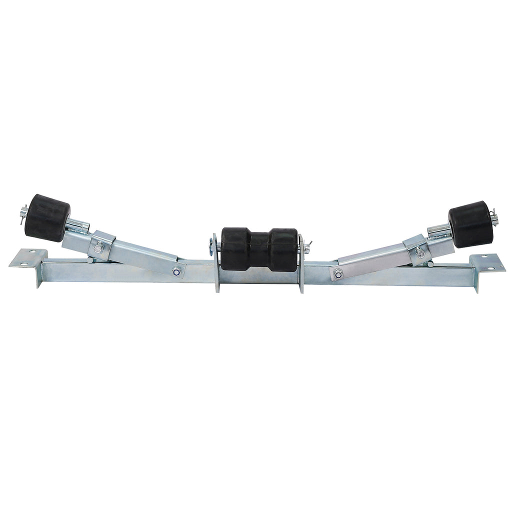 Boat Trailer Bottom Support Bracket with Keel Rollers capacity  2204lbs