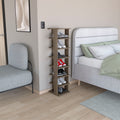Odesto 48.7' Tall 8-Tier Vertical Shoe Rack, Narrow Shoe Tower for 8 Pairs, Entryway, Living Room, Bedroom