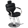 Premium Reclining barber Chair Salon Chair for Hair Stylist with Heavy Duty Hydraulic Pump, 360° Rotation, Tattoo Chair  Shampoo Beauty Salon Equipment,  Max Load Weight 330 Lbs, Black
