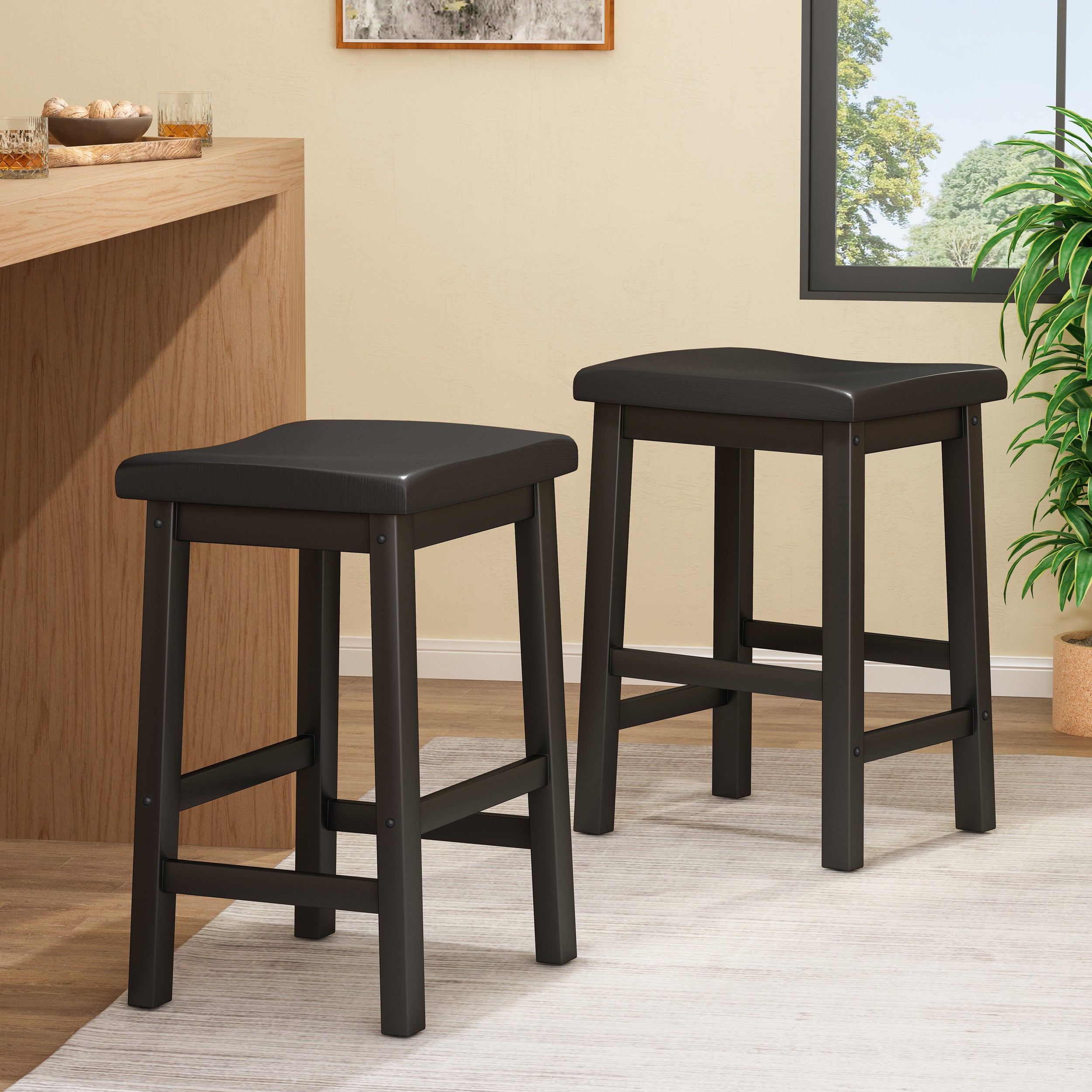 POMEROY 24IN SADDLE STOOL