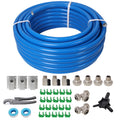 3/4 Inch Tubing Industrial Compressed Air Piping System, 100 Feet Length, High Quality PEX-AL-PEX Tubing,Blue Tubing