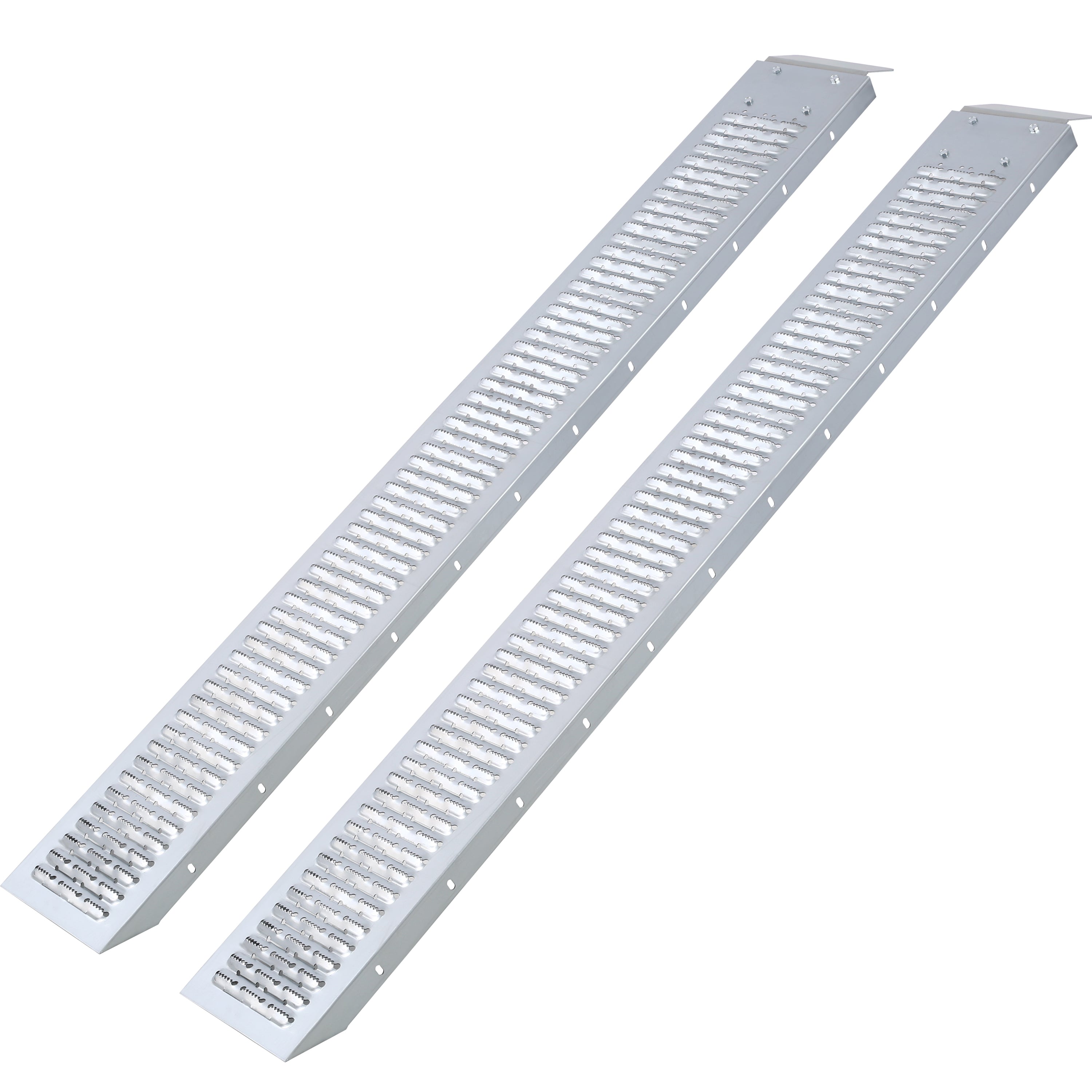 74' L Loading Ramps, 960lbs Capacity Loading Ramps for Pickup Trucks, Steel Motorcycle Ramp, Dirt Bike Ramp for Truck, Lawn Mower, Snowblower, ATV, Quad, Pack of 2