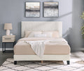 Findlay 2-Piece Bedroom Set, Plush 3D Upholstered Bed with Nightstand, Full