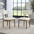 Ellis Boucle Upholstered Dining Chairs, Set of 2