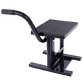 Motorcycle Dirt Bike Stands and Lifts Jack Stand Steel Lift 11'-16.5' Adjustable Height 330 LBS Load Capacity Heavy Duty Steel  Black