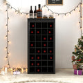 Black color modular 32  wine bar cabinet Buffet Cabinet