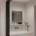 Manchester Rectangle Medicine Cabinet with Mirror White
