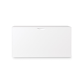 Kids Toy Storage Organizer with Rolling Drawer – Modern White Wooden Toy Chest with Wheels, Large Pull-Out Bin for Nursery, Bedroom or Playroom