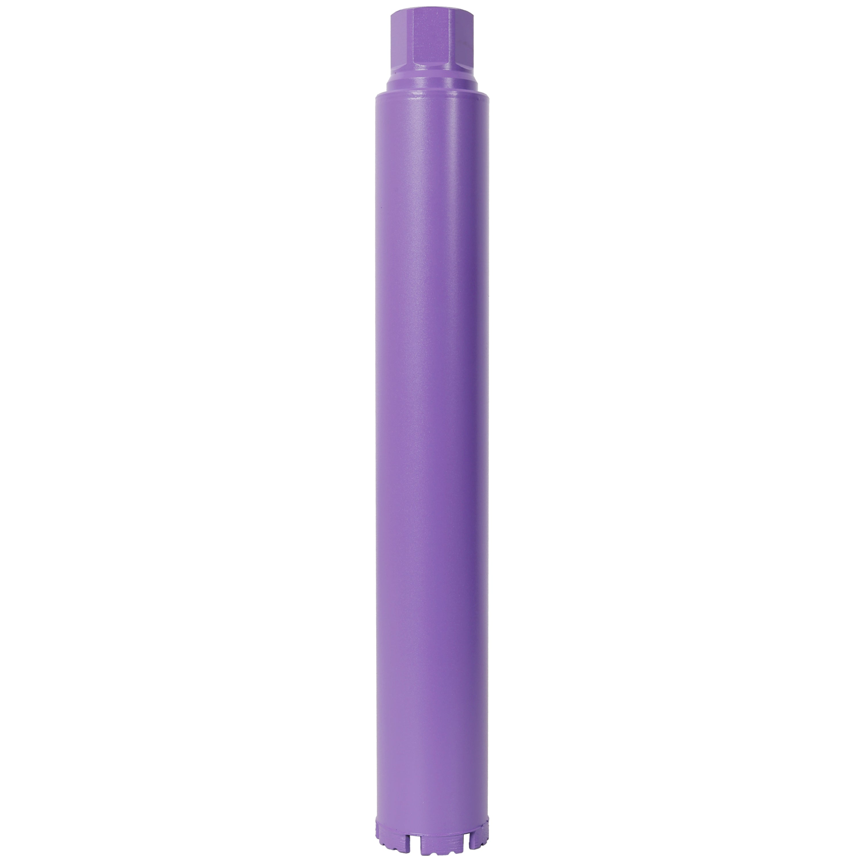 2 1/2 Inch Diamond Core Drill Bits,1-1/4'-7 Thread Diamond Core Bit for Cured Concrete with Rebar, Hard Masonry, Brick Block, Stucco, Stone,Shark