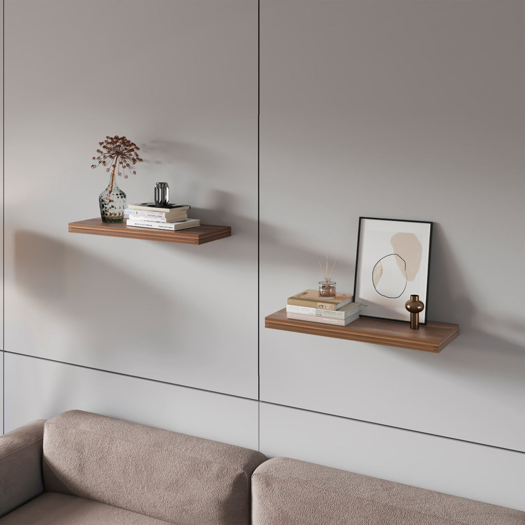 Walnut Floating Shelf