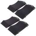 4PACK Tire Saver Ramps,Wheels Tire Saver Ramps,Anti-Slip Hard Plastic Design,Black