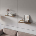 Natural Walnut Floating Shelf