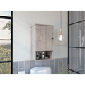 Kensington 1-Shelf Medicine Cabinet Light Grey