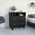 2-Drawer 2-Shelf Dresser Wenge
