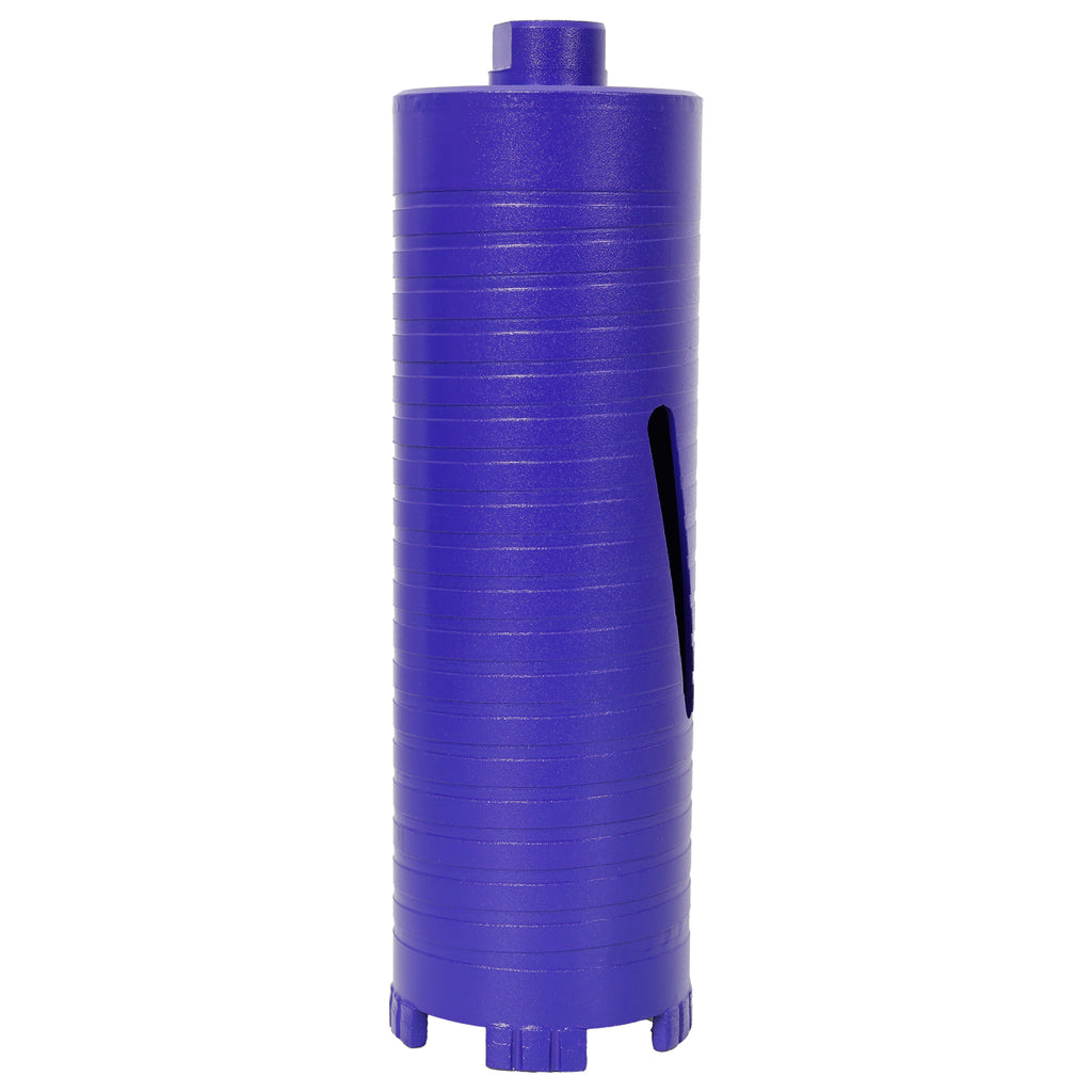 3' Diamond Dry Core Drill Bit, Upgraded Welded Core Bits for Concrete with Rebar, Masonry, Brick, Mortar – 5/8'-11 Thread,turbo