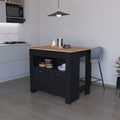 Wenge 2-Door Kitchen Island