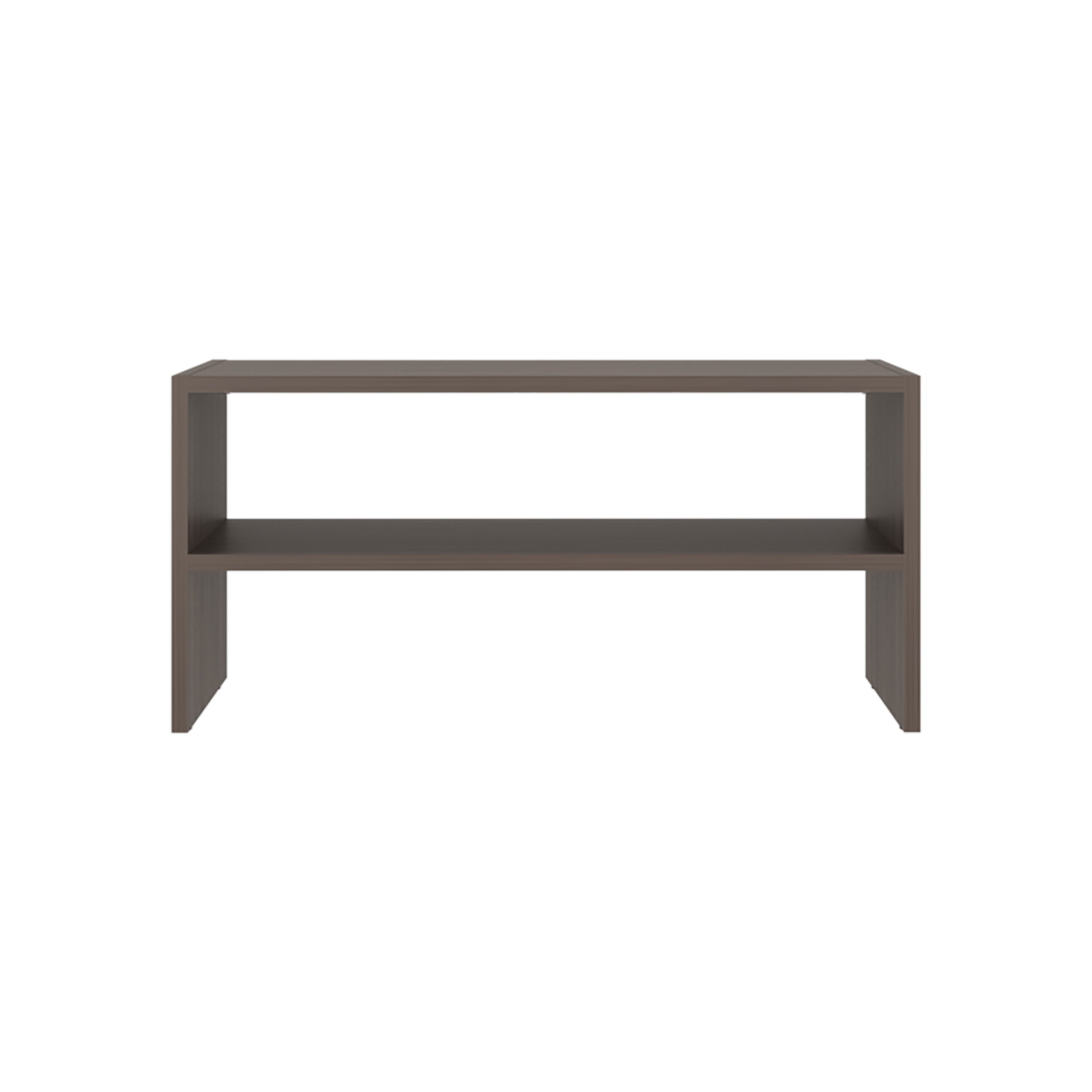 Silpa Small Shoe Rack with Three Open Shelves, Compact Modern Shoe Organizer for Entryway or Closet, 23.6 Wide