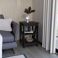 Taylor End Table, Side Table, Nightstand, 3-Tier Storage Shelf, Sofa Table for Small Space