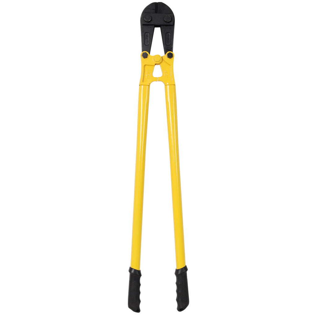 42' Heavy-Duty Medium Bolt Cutter for Fence, Steel Wire, Chain, Screws, Rivets & Medium Padlocks, Ergonomic Soft Rubber Grip Handle