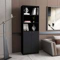 Wenge 2-Door Bookcase